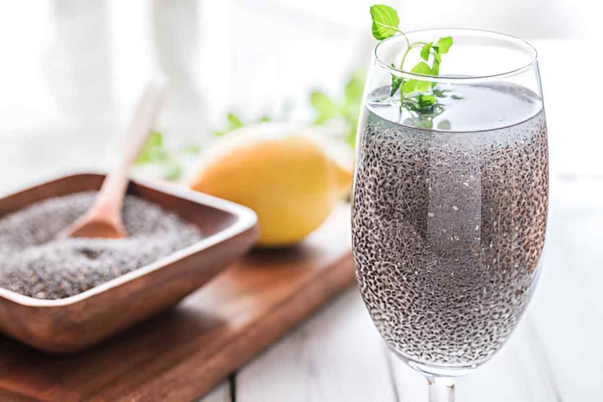 Chia Seeds in Water