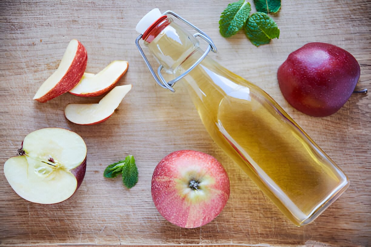 https://www.istockphoto.com/photo/overhead-shot-of-a-bottle-of-apple-cider-vinegar-on-a-wooden-table-gm1314942960-403040132