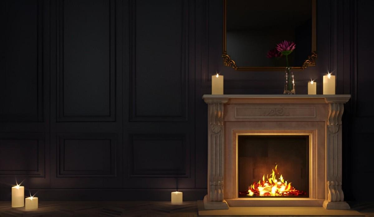 fireplace