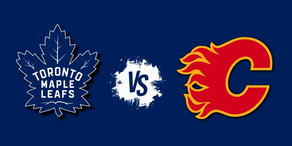 flames vs maple leafs