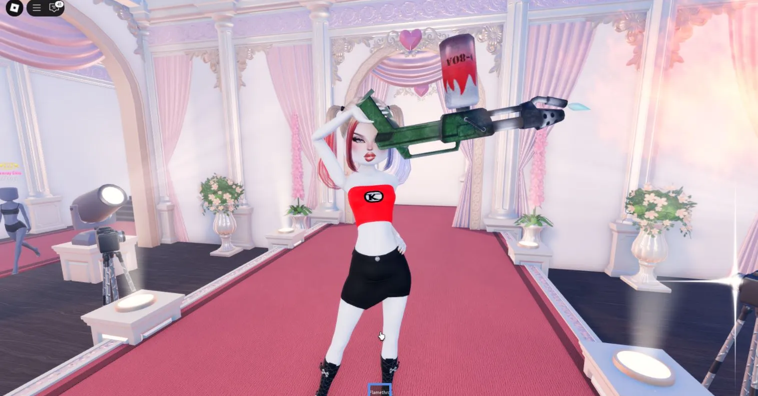 ​How to Unlock the Flamethrower in Dress to Impress's April Fools' Event​